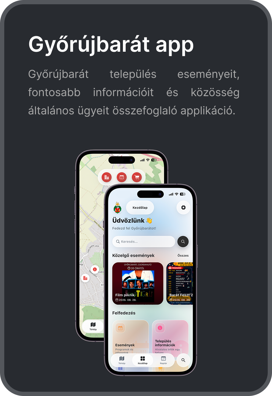 Győrújbarát app